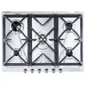 smeg Piano di cottura, 70 cm, inox. SRV576GH5