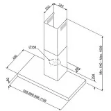 smeg kat600hxe Cappa a parete, 60 cm