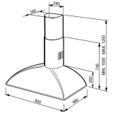 me Wall hood, 90厘米, 