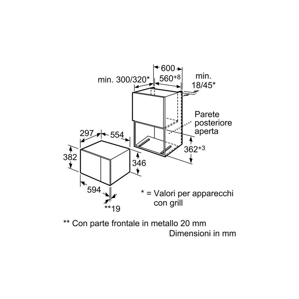 neff H11WE60N0 Microonde da incasso