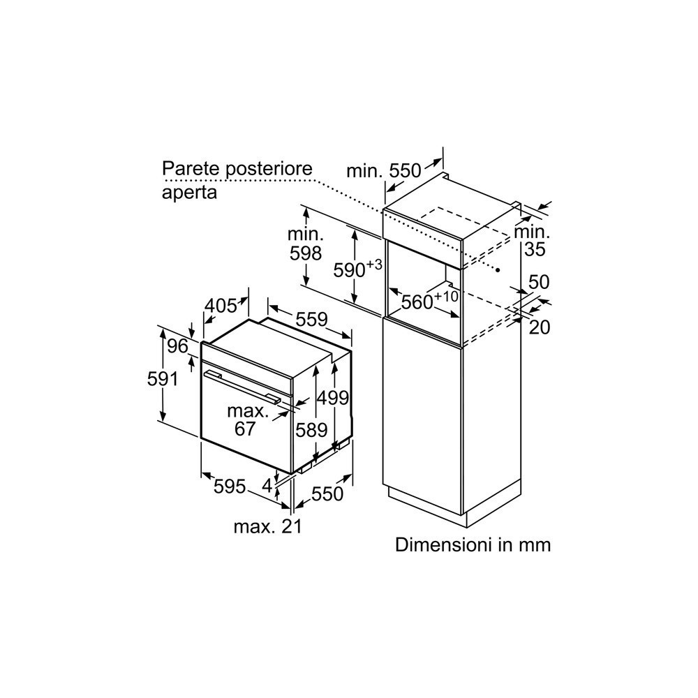 neff Furnace Multifunction stainless steel B14M42N3
