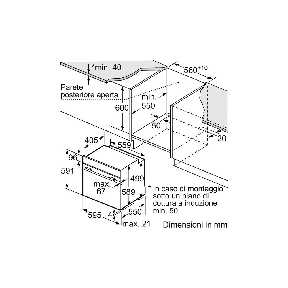 neff Furnace Multifonction acier inoxydable B14M42N3