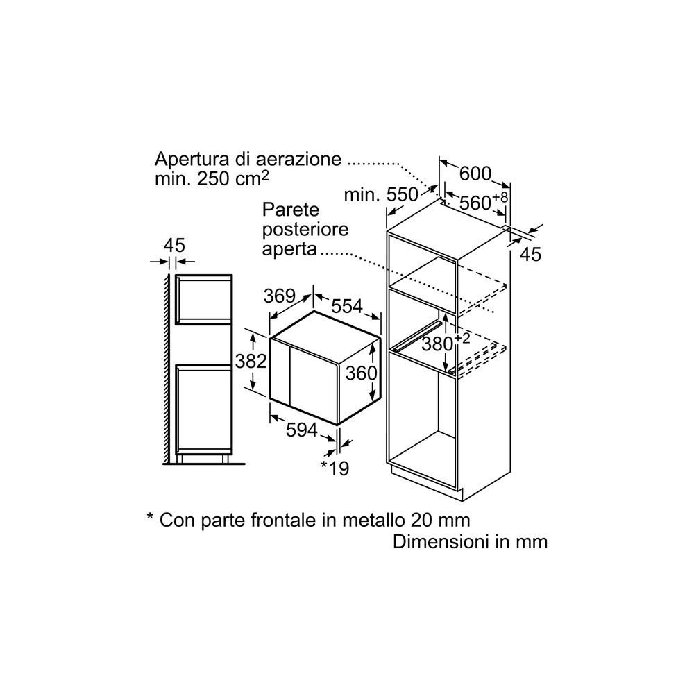 neff H12GE60N0 Microonde con grill