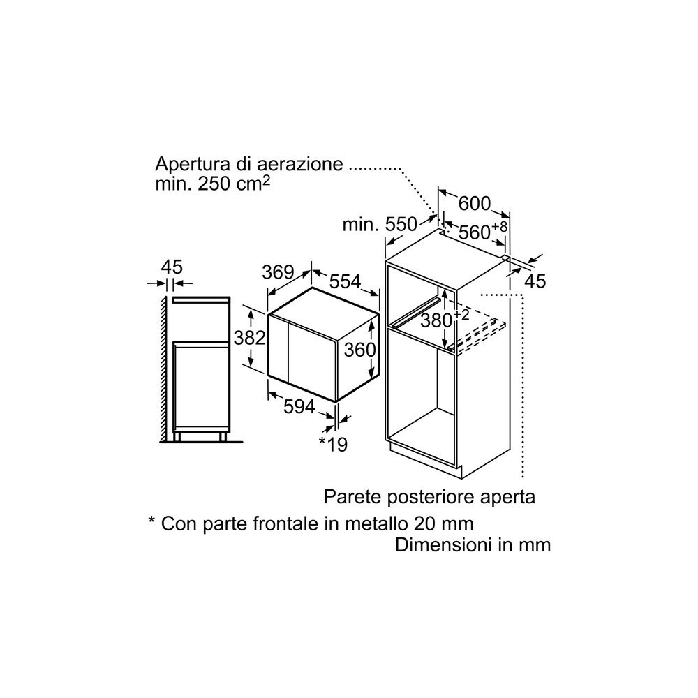 neff H12WE60N0 Microonde da incasso