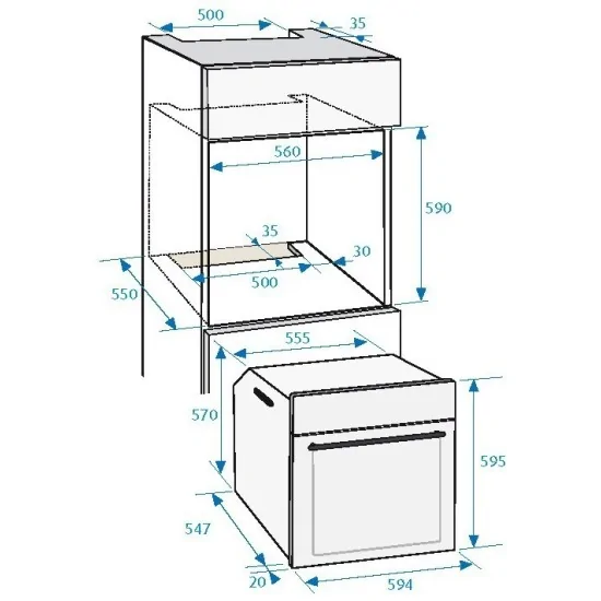 Beko OIM22300X 多功能