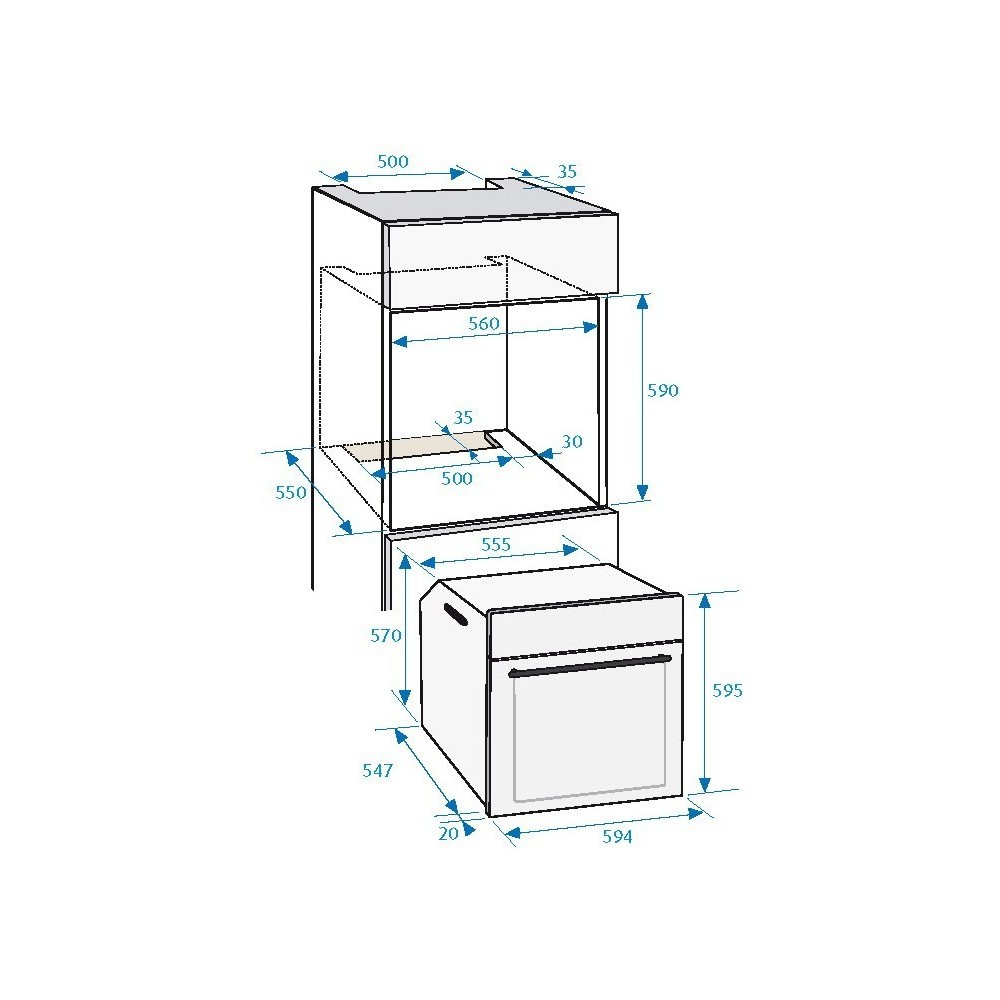 Beko OIM22101M Forno Multifunzione 
