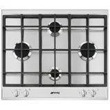 smeg Piano di cottura, 60 cm, inox P260XGH