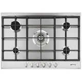 smeg План приготовления, 72,5 см, нержавеющая сталь P272XGH