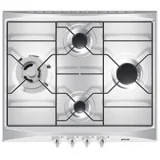 smeg Kochplan, 60 cm, Edelstahl. SR264X2