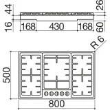 1шт Barazza Filotop/Incline