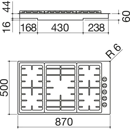 页: 1 Barazza Filotop/Incline Gas Cook