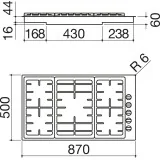 页: 1 Barazza Filotop/Incline Gas Cook