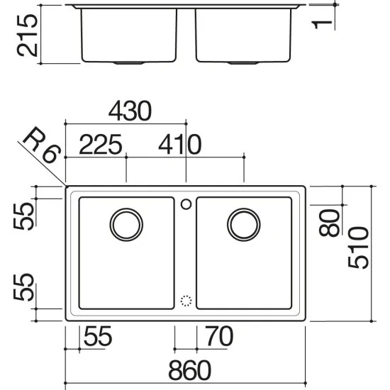 1les92p Barazza Lavender Bag Flat/Filotop