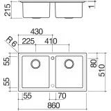 1les92p Barazza Lavender Bag Flat/Filotop