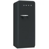 smeg FAB28RDBLV3 Nevera de una sola puerta de 1950, terciopelo negro,