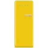 "Smeg 50s Single-Door Refrigerator Yellow".