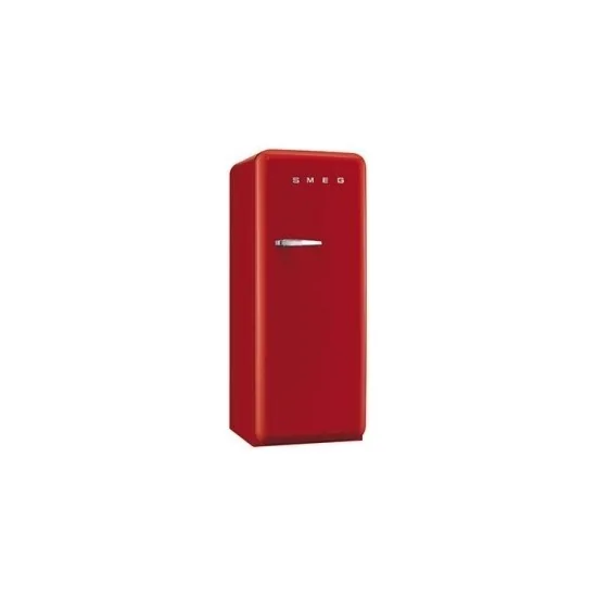 "50s red 60 cm rounded refrigerator"