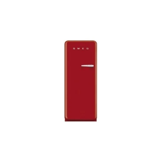 "Smeg Fab28LRD3 50s Single Door Refrigerator, Red 60cm"
