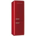 Smeg FAB32RRD5 Frigorifero combinato anni '50, rosso, 60 cm
