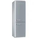 Smeg FAB32RSV5 Frigorifero combinato anni '50, grigio metallizzato