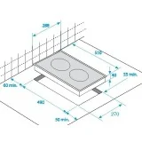 Beko Piano Cottura a Induzione HDMI32400DTX da 30 cm