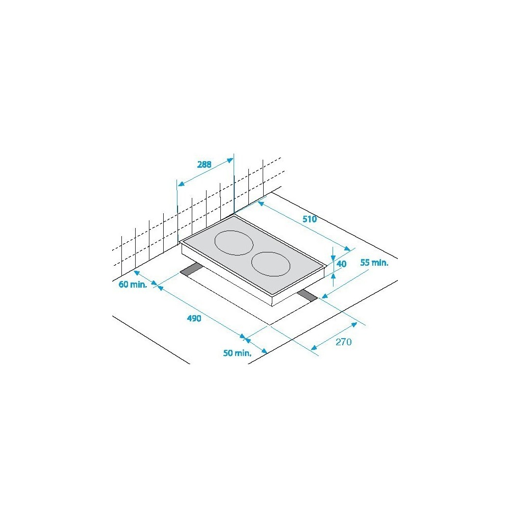 Beko Piano Cottura Elettrico HDCE32201X da 30 cm